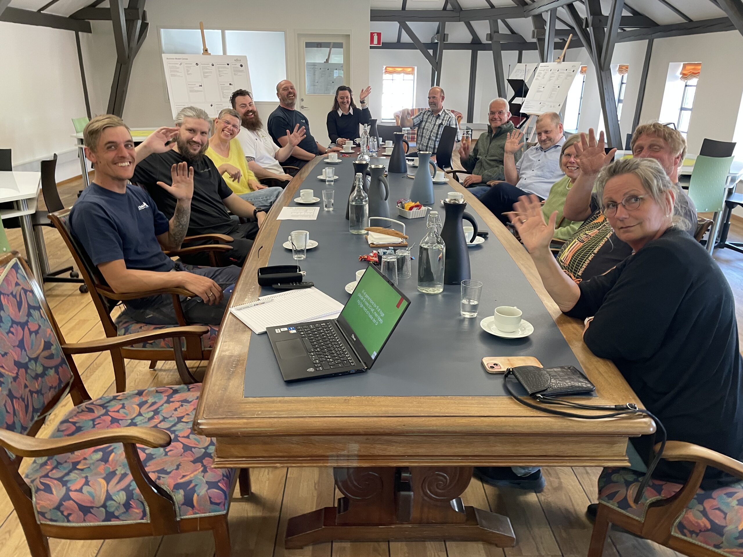 Møde i netværket for soloselvstændige og nystartede virksomheder